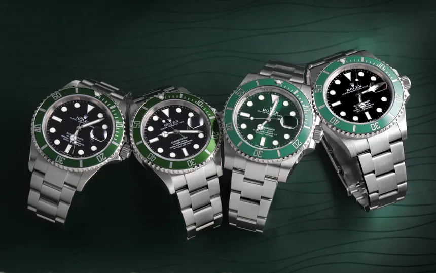 Rolex Submariner Genuine vs Replica Hulk and Kermit