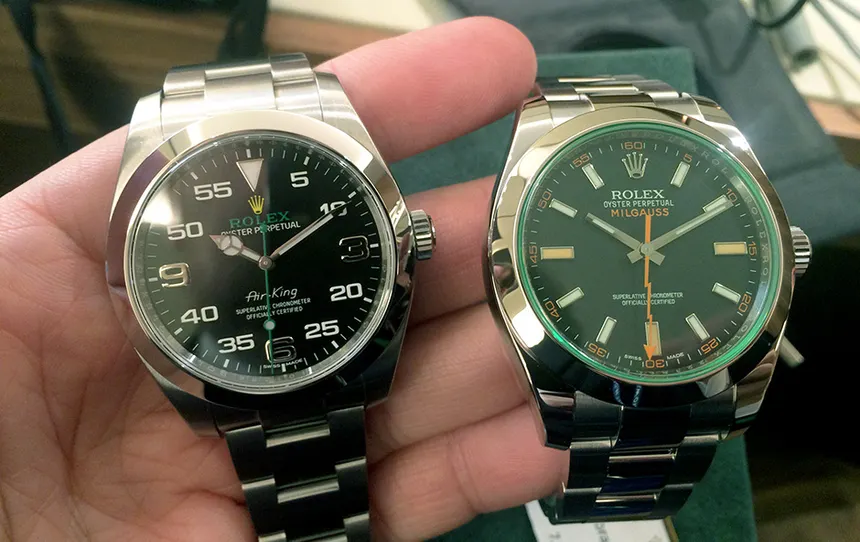 Milgauss vs Air King Featured Image
