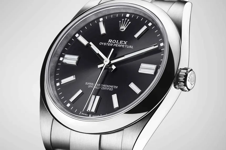 Super CLone Rolex Oyster Perpetual Black Dial