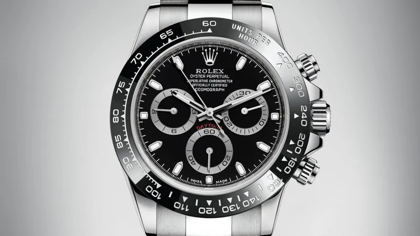 Super Clone Rolex Daytona Black Dial
