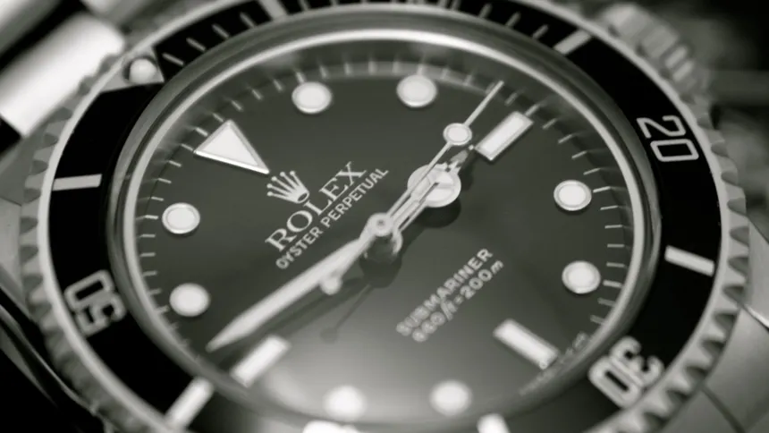 Super Clone Rolex Submariner Black Dial close up