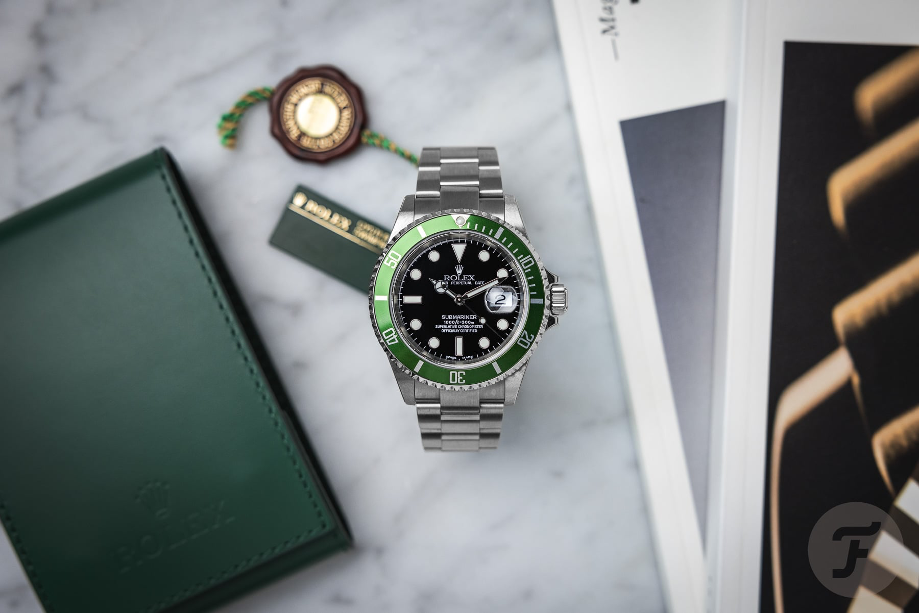 Rolex Submariner 16610LV “Kermit” — The Original Frog Watch