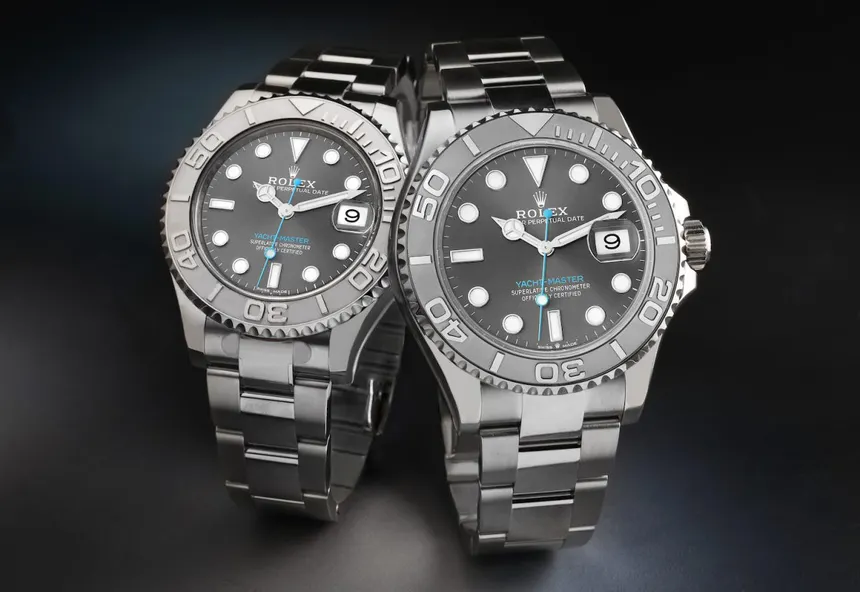 Rolex Yacht Master Genuine vs Super Clone