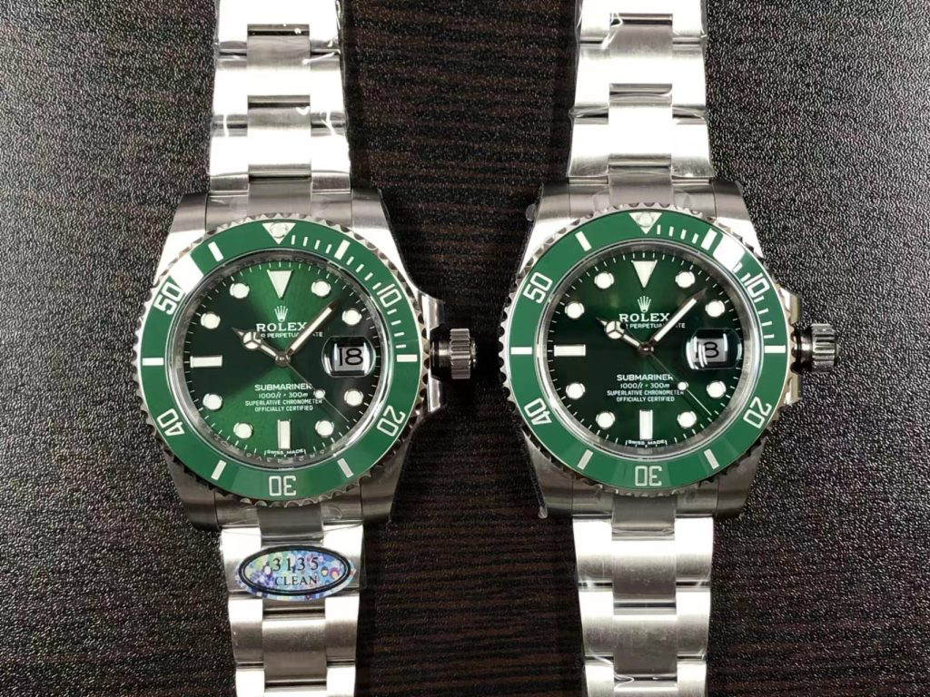 Submariner Hulk 116610LV Replica: Clean vs VS 